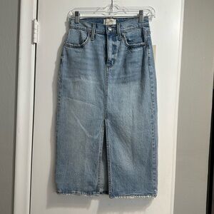 Long Denim Skirt from Universal Thread size 0